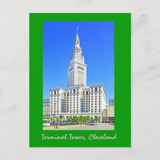 Terminal Tower, Cleveland, Ohio, U.S.A. Postkarte