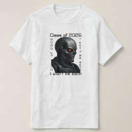 Terminator Skull Graduation Design Class of 2026 T-Shirt
