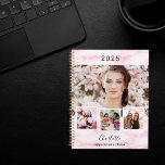 Termine 2025 für Fotos aus rosa Marmor Planer<br><div class="desc">Erstellen Sie Ihre eigene,  einzigartige Collage aus Foto. Verwenden Sie vier,  vier von Ihrem Lieblings-Foto. Personalisieren und ein Jahr,  Name und Text. Rosa Marmor als Hintergrund,  schwarzer Text.</div>
