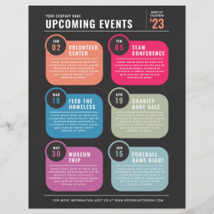 Terminkalender Flyer