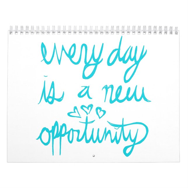 Terminkalender für positive Bejahungen Kalender (Titelbild)