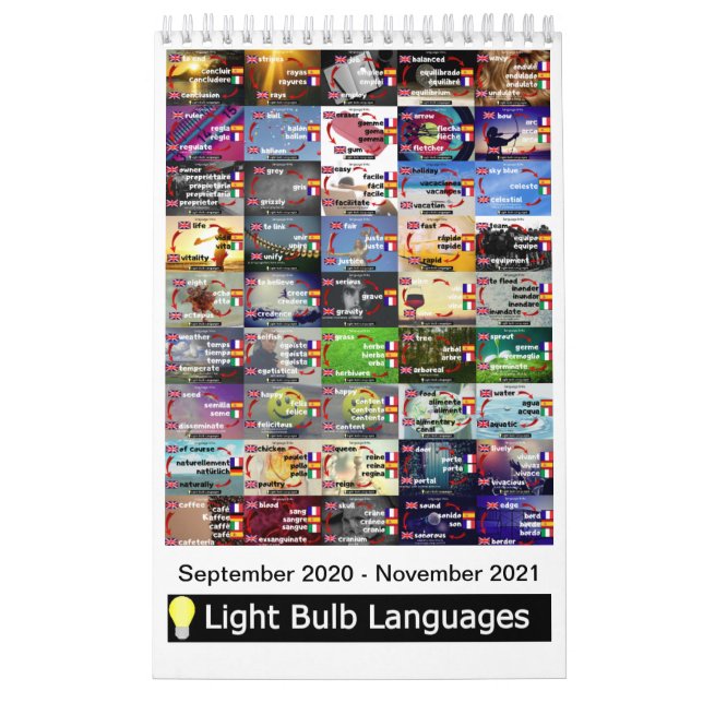 Terminkalender für Sprachverbindungen (September 2 Kalender (Titelbild)