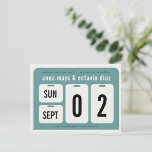 Terminkalender Postkarte