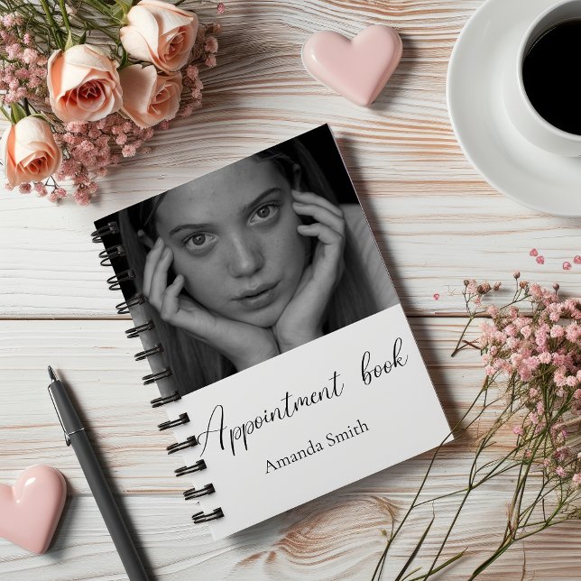 Terminplaner mit individuellem Foto I Schule Planer (Appointment Book Custom Photo I School Planner)