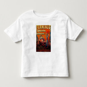 Terminus Absinthe Vintage Poster Europa Kleinkind T-shirt