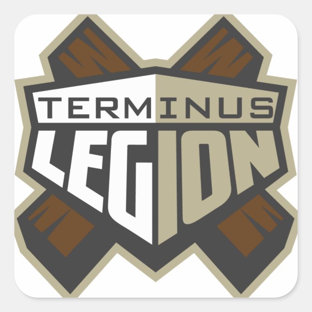 Terminus Legion Square Sticker Set (Vorderseite)