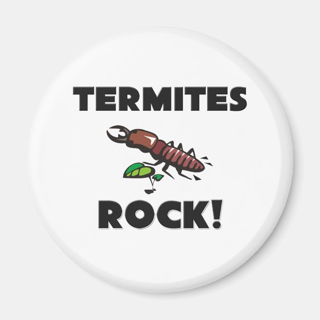 Termites Rock Magnet (Vorne)