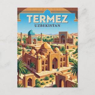 Termiz Usbekistan Postkarte
