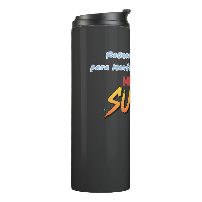 Termo bebe agua mientras sufres thermosbecher (Nach links gedreht)
