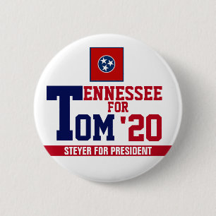 Ternnessee für Tom Steyer für Präsident '20 Button
