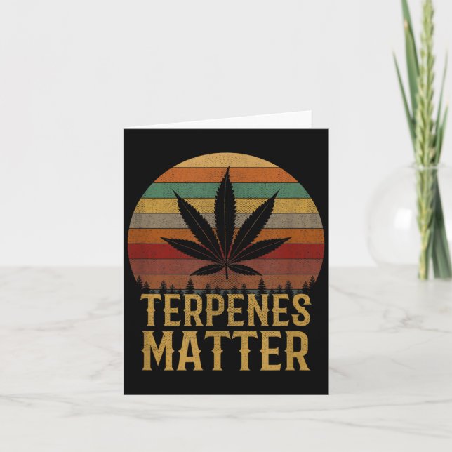 Terpene Karte (Vorderseite)