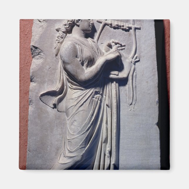 Terpsichore, die Muse des Tanzes und Liedes Magnet (Vorne)