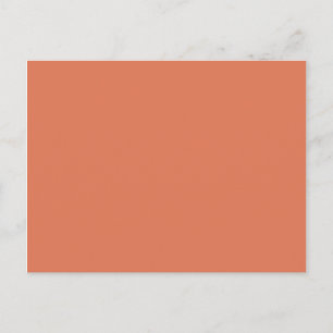 Terra Cotta Color 1 Postkarte