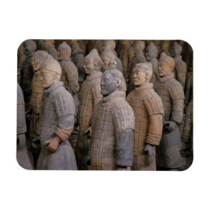 Terra Cotta-Krieger in Kaiser Qin Shihuangs Magnet