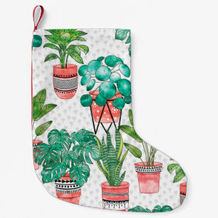 Terra cotta Pots Pflanze Aqua House Nahtlos Kleiner Weihnachtsstrumpf