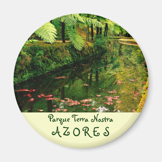 Terra Nostra, Azoren Magnet (Vorne)