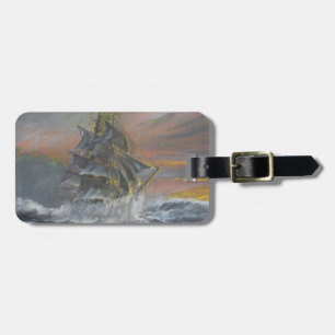 Terra-Nova geht in eine heftige Sturm-Dämmerung Gepäckanhänger