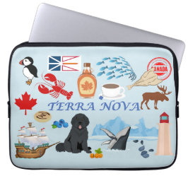 Terra Nova Newfundland Laptopschutzhülle