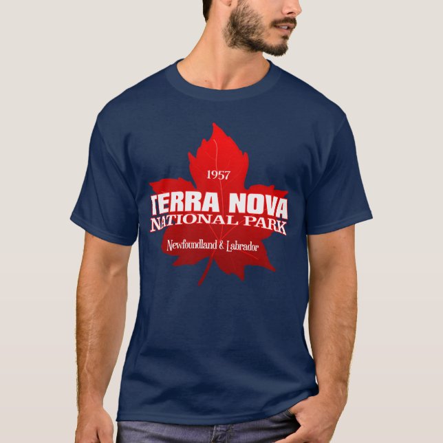Terra Nova NP (Ahornblatt) T - Shirt (Vorderseite)