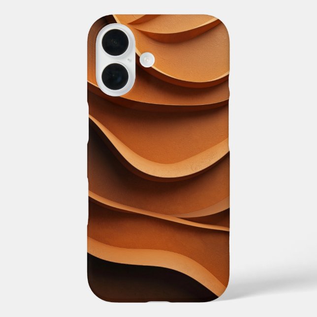 Terra Ridge Texture Phone Case (Rückseite)