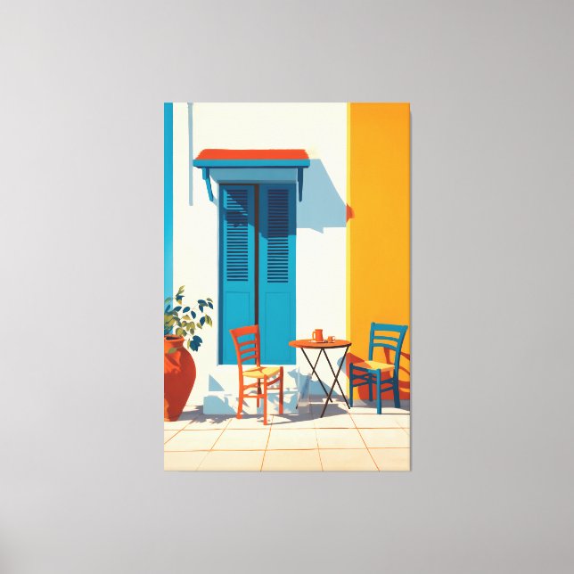 Terrace Bliss Leinwanddruck (Vorderseite)