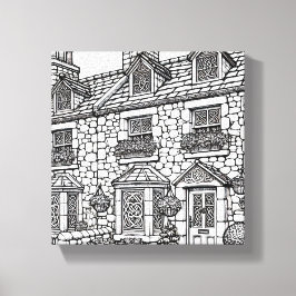 Terrace House #14 Leinwanddruck