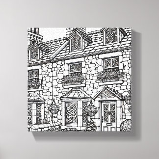 Terrace House #14 Leinwanddruck