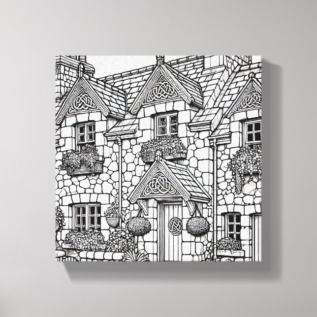 Terrace House #22 Leinwanddruck (Vorderseite)