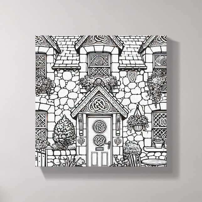 Terrace House #36 Leinwanddruck (Vorderseite)