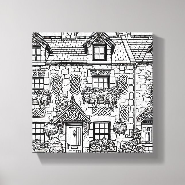 Terrace House #37 Leinwanddruck (Vorderseite)