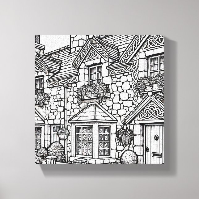 Terrace House #41 Leinwanddruck (Vorderseite)