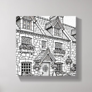 Terrace House #42 Leinwanddruck