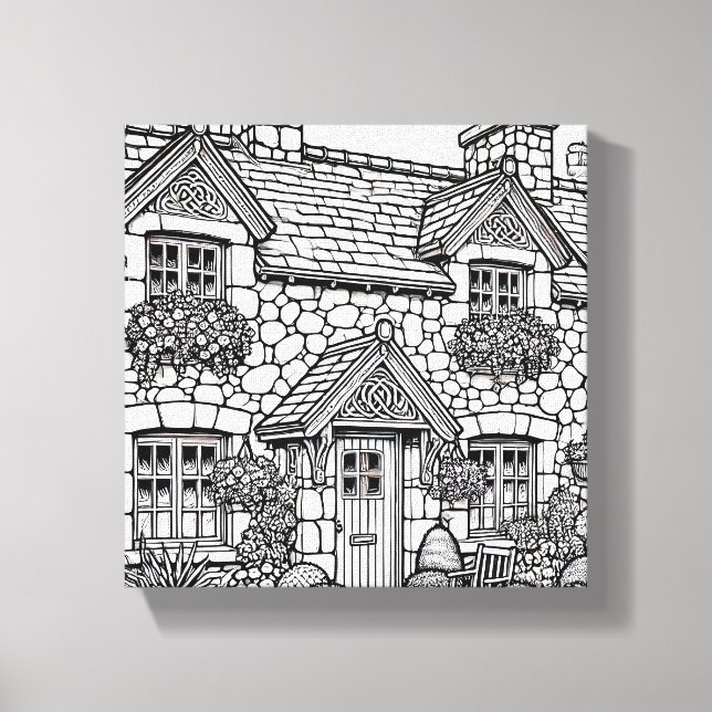 Terrace House #43 Leinwanddruck (Vorderseite)