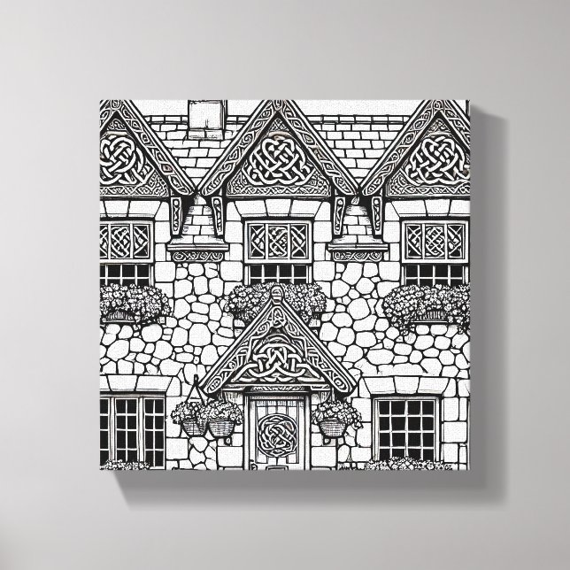 Terrace House #44 Leinwanddruck (Vorderseite)