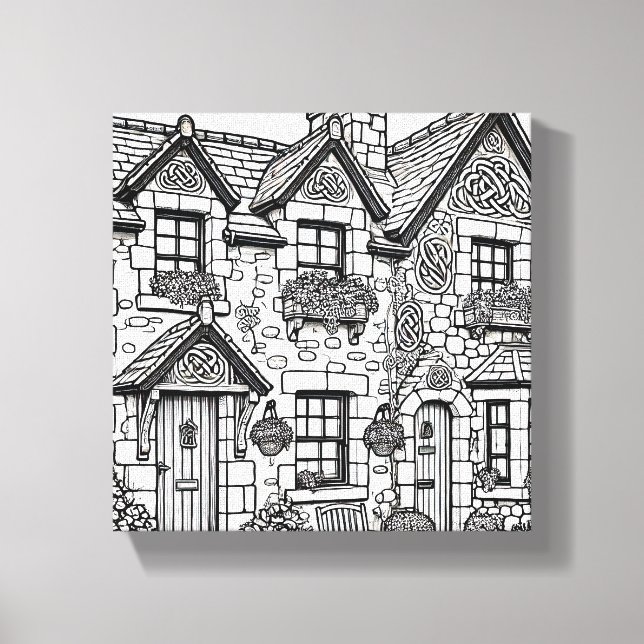 Terrace House #45 Leinwanddruck (Vorderseite)