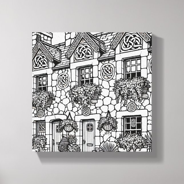 Terrace House #47 Leinwanddruck (Vorderseite)