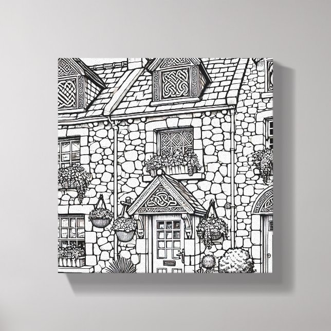 Terrace House #49 Leinwanddruck (Vorderseite)