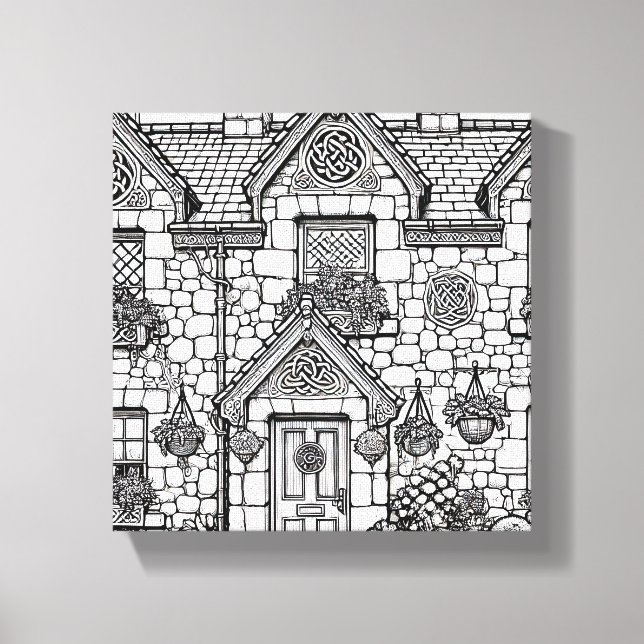 Terrace House #7 Leinwanddruck (Vorderseite)