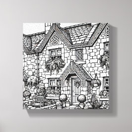 Terrace House #8 Leinwanddruck