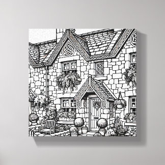 Terrace House #8 Leinwanddruck