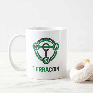 Terracoin Logo-klassische Tasse für Righties