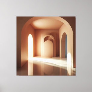 Terracotta Arch Ensemble Leinwanddruck