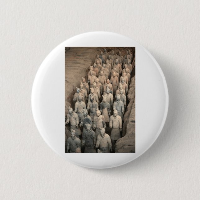 Terracotta Army Button (Vorderseite)