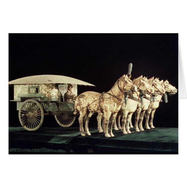 Terracotta Army, Qin Dynasty (Vorderseite (Horizontal))