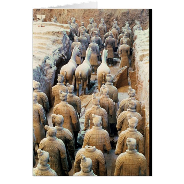 Terracotta Army, Qin Dynasty, 210 v. Chr. (Vorne)