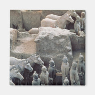 Terracotta Army, Qin Dynasty, 210 v. Chr. Magnet