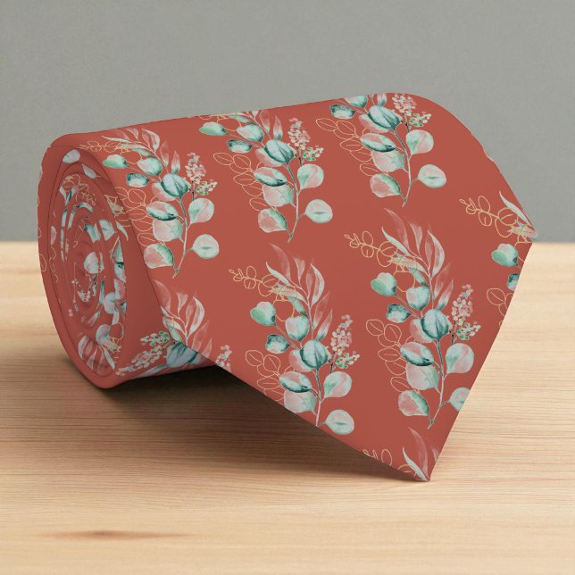 Terracotta auf dem Monte San Giorgio Krawatte (Von Creator hochgeladen)