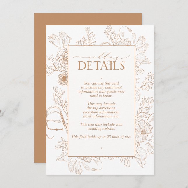 Terracotta auf dem Monte Tamaro Begleitkarte (Vorne/Hinten)