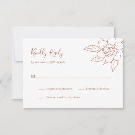 Terracotta auf dem Monte Tamaro RSVP Karte