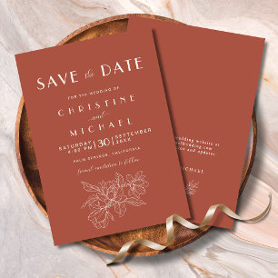 Terracotta auf dem Monte Tamaro Save The Date